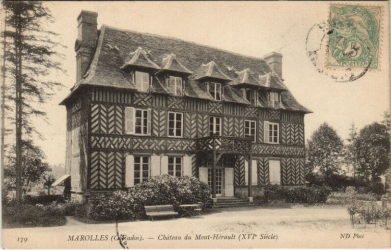 Archive photo du château du Mont-Herault