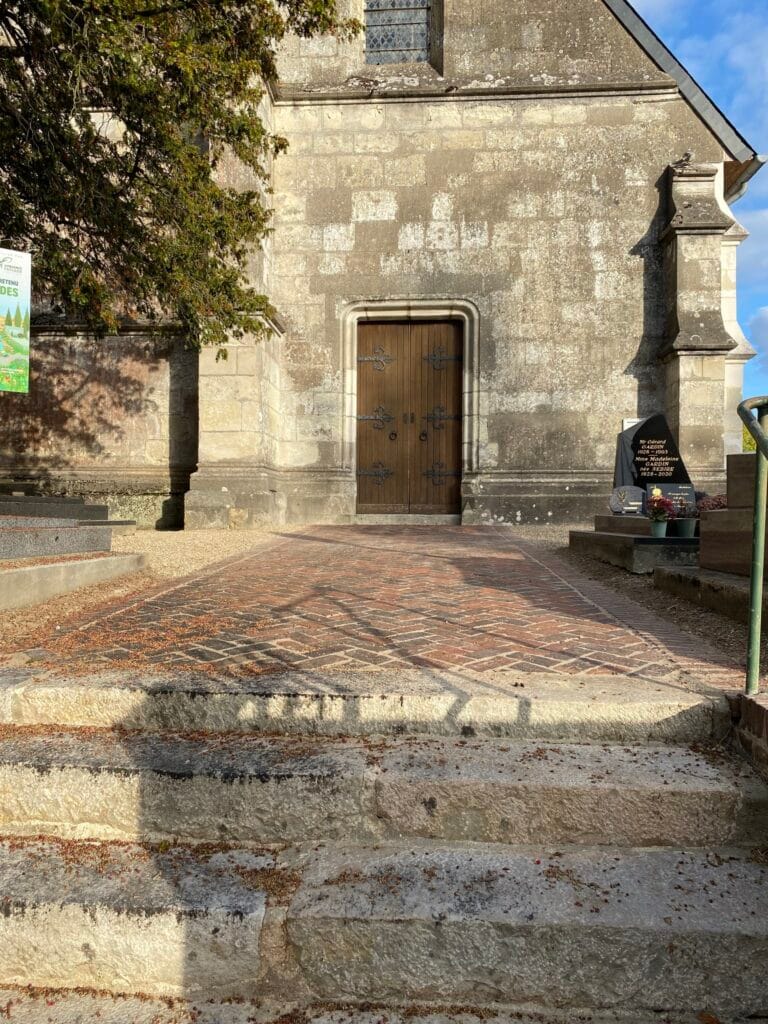 Travaux du cimetière