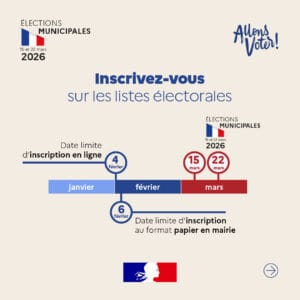 Affiche élections municipales